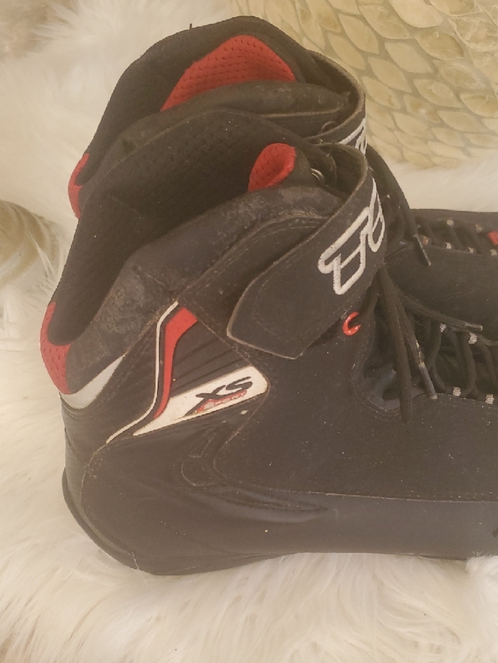TCx Black High-Top Motocycle  Sneakers Boots Size 11 - Picture 4 of 17